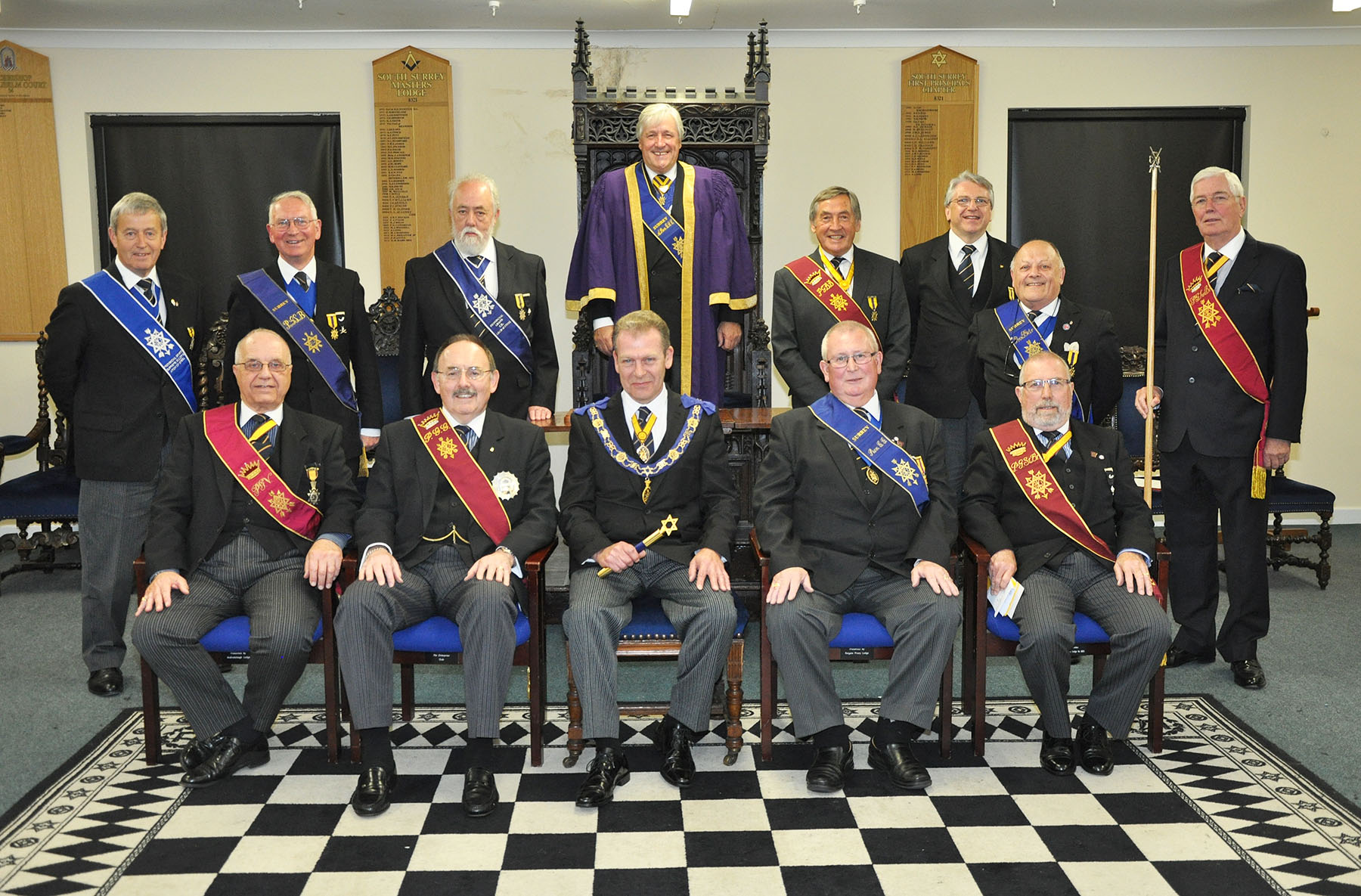 New Deputy Provincial Grand Supreme Ruler’s Visit to Warlingham Conclave