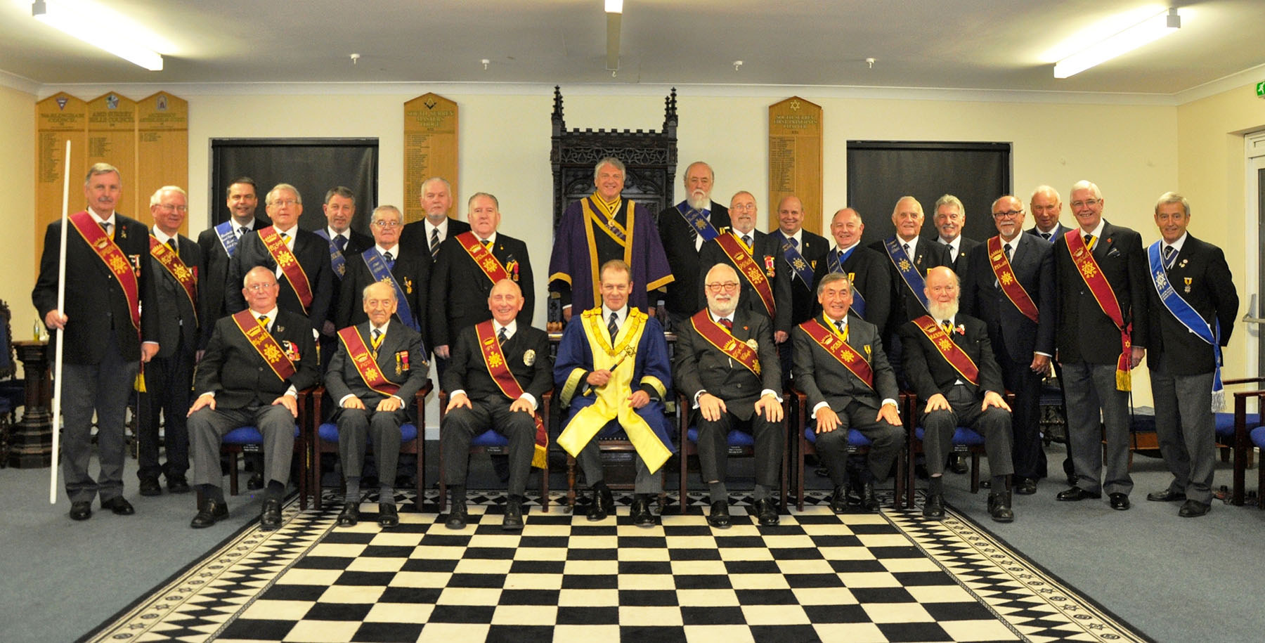 The Provincial Grand Supreme Ruler’s Visit to Warlingham Conclave
